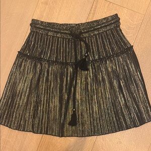 ALC Elegant Black Pleated Skirt